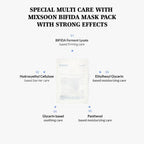 Mixsoon Bifida Mask Pack, Repairs Damaged Skin & Strengthens Barrier with Probiotics - Distacart