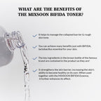 Mixsoon Bifida Toner, Strengthens Skin Barrier & Repairs Damaged Skin with Probiotics
