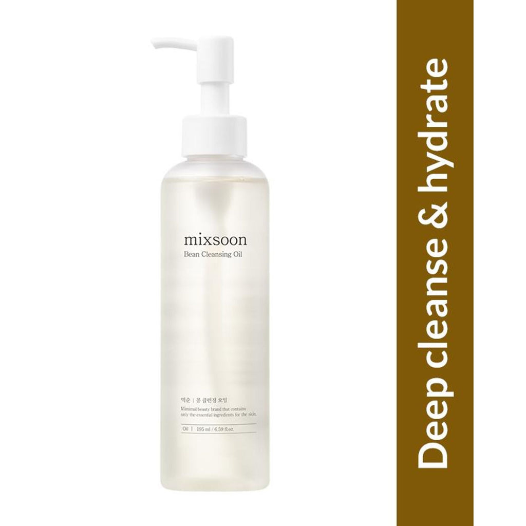 Mixsoon Korean Bean Cleansing Oil, Removes Makeup, Nourishes & Hydrates Skin