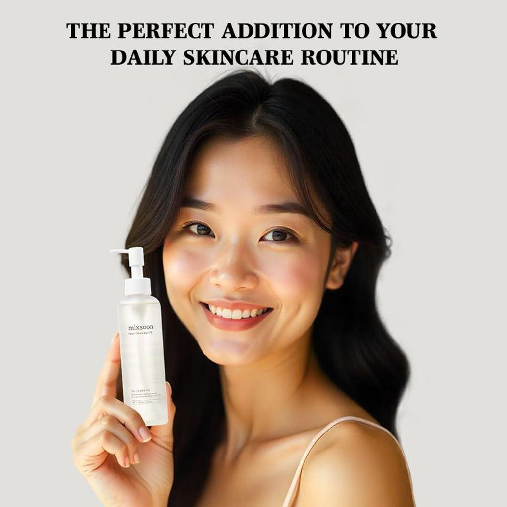 Mixsoon Korean Bean Cleansing Oil, Removes Makeup, Nourishes & Hydrates Skin