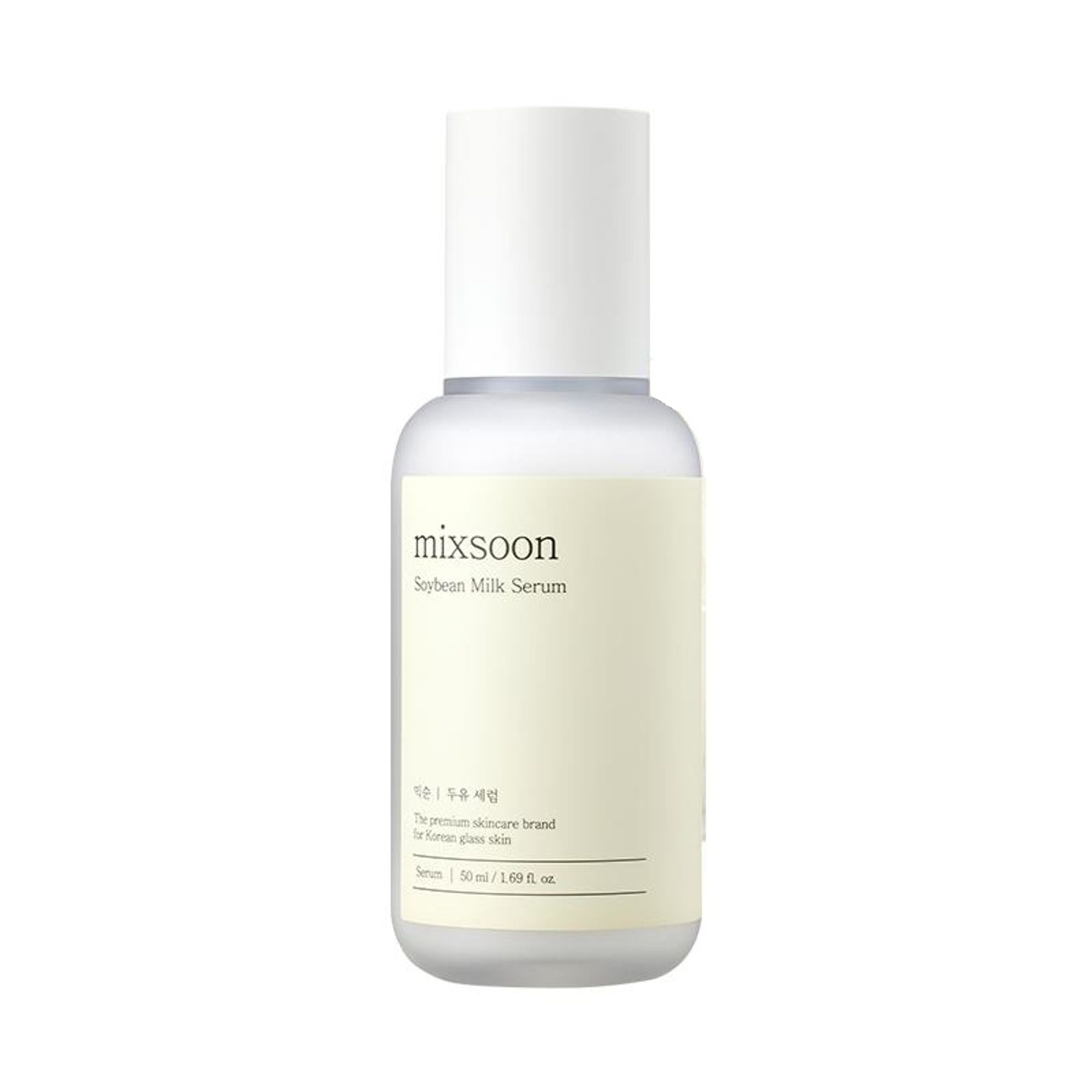 Mixsoon Korean Soybean Milk Serum, Hydrates & Smoothens Dry, Dull Skin with Fermented Soy Proteins