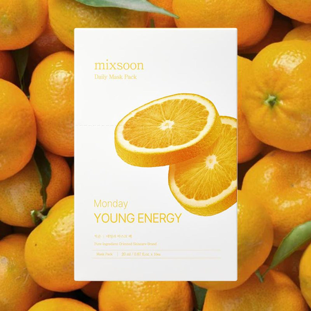 Mixsoon Daily Mask Pack Monday, Calms, Hydrates & Soothes Dry Skin Sheet Mask - Distacart