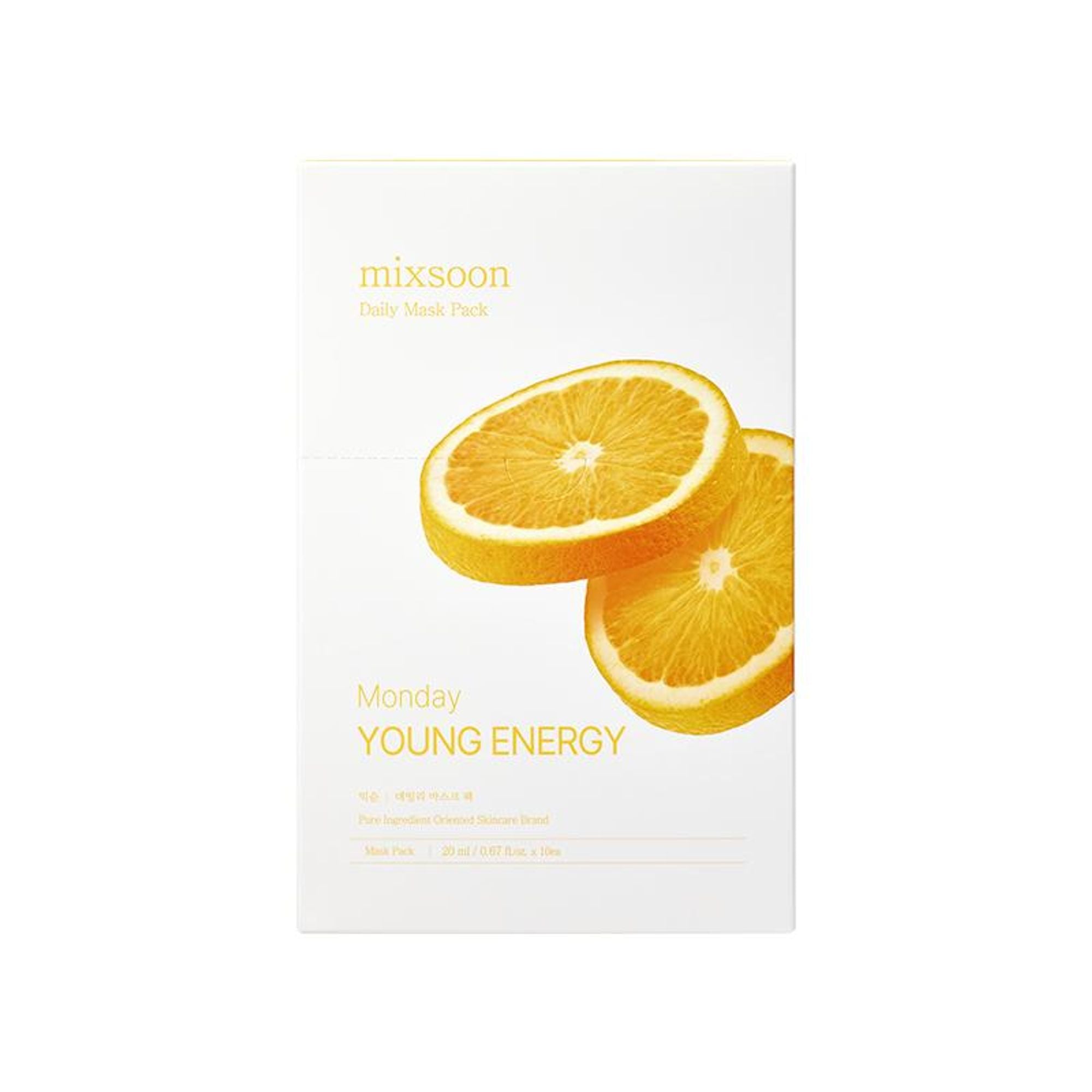 Mixsoon Daily Mask Pack Monday, Calms, Hydrates & Soothes Dry Skin Sheet Mask - Distacart