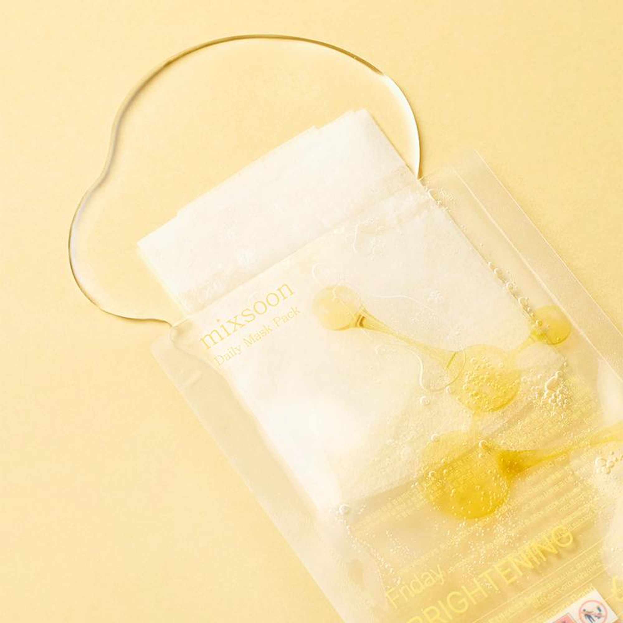 Mixsoon Daily Mask Pack Friday, Brightens, Soothes & Revitalizes Dull Skin Sheet Mask - Distacart