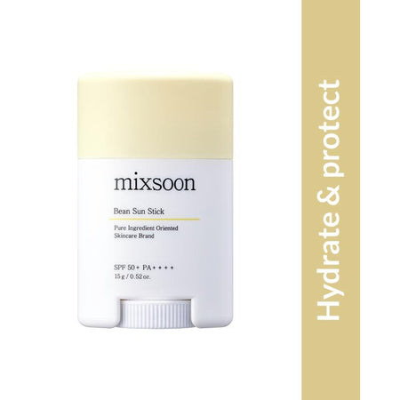 Mixsoon Bean Sun Stick SPF 50+ PA++++, Protects & Nourishes with Fermented Bean Extract
