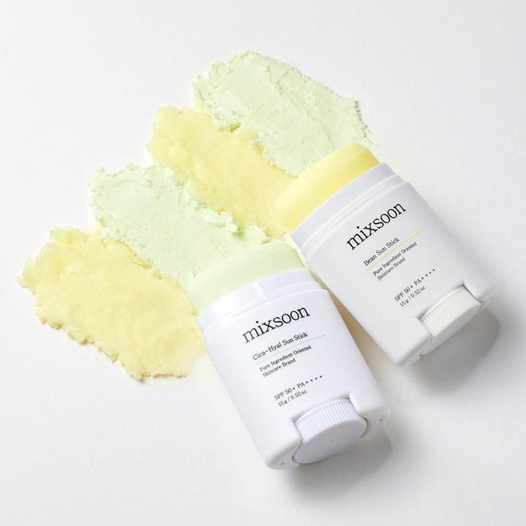 Mixsoon Bean Sun Stick SPF 50+ PA++++, Protects & Nourishes with Fermented Bean Extract