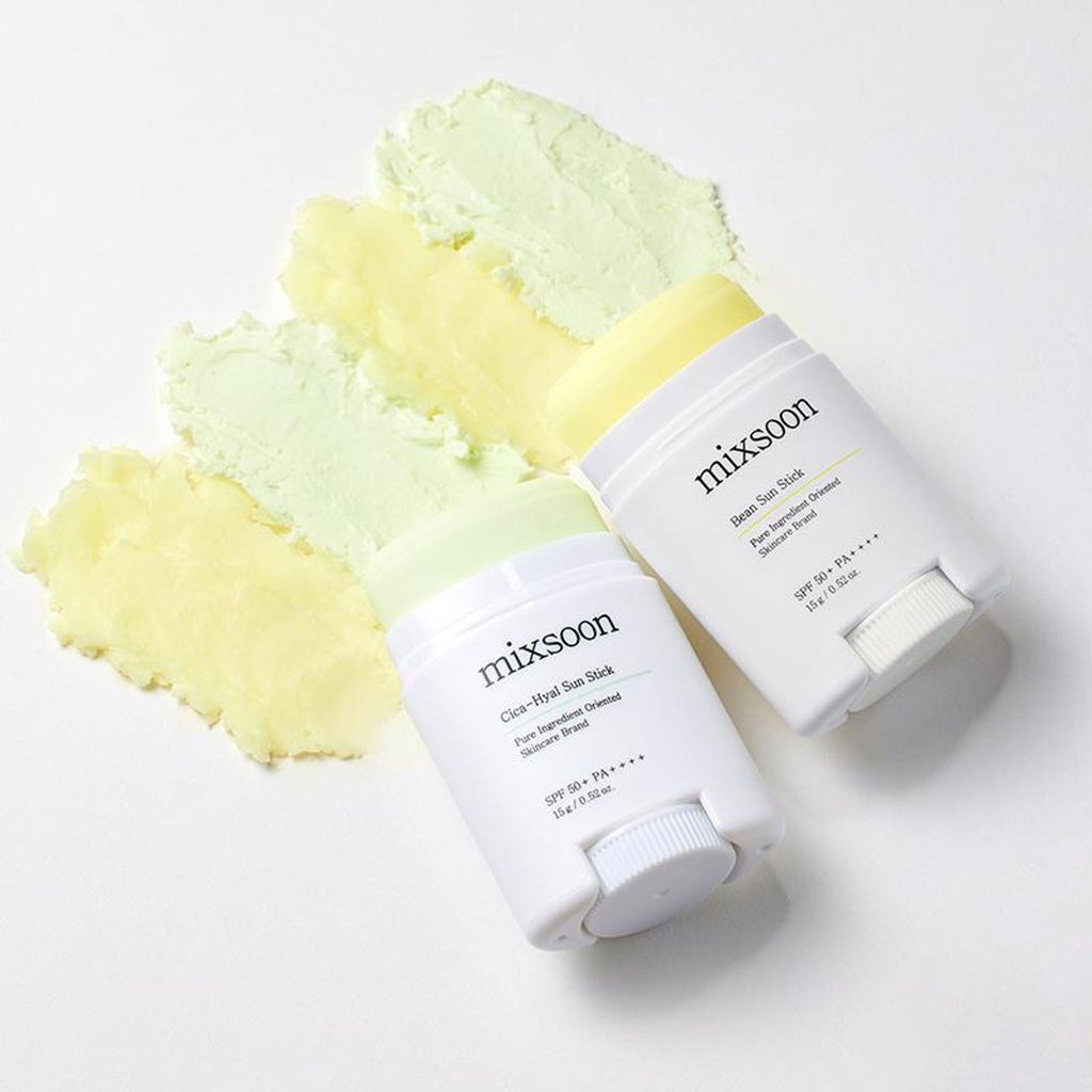 Mixsoon Cica-Hyal Sun Stick SPF 50+ PA++++, Soothes & Protects with Cica & Hyaluronic Acid