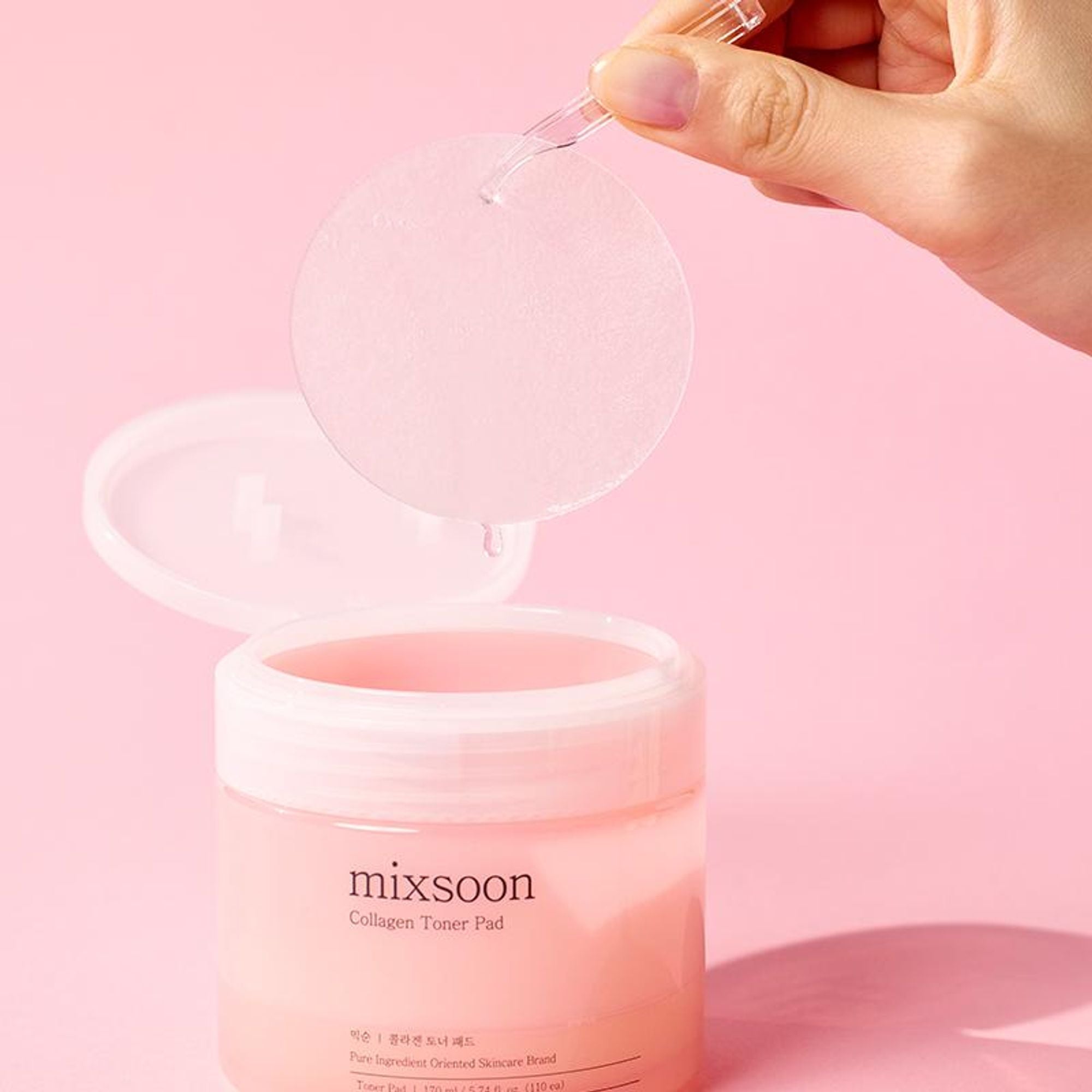 Mixsoon Collagen Toner Pad, Firms, Hydrates & Boosts Skin Elasticity