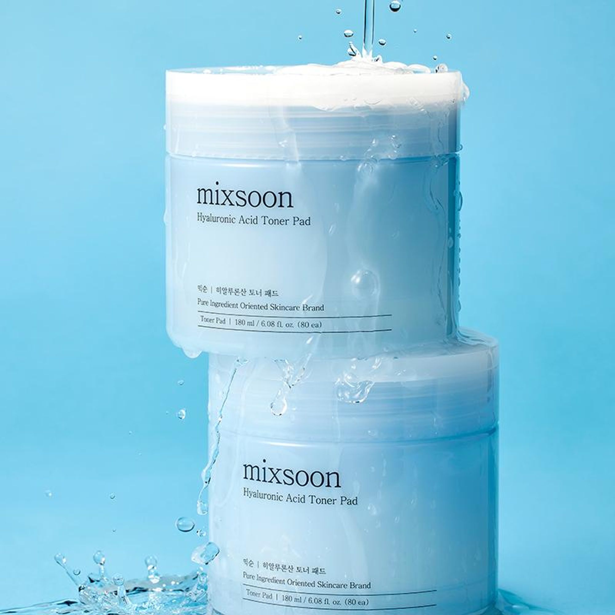 Mixsoon Hyaluronic Acid Toner Pad, Hydrates, Plumps & Soothes Skin