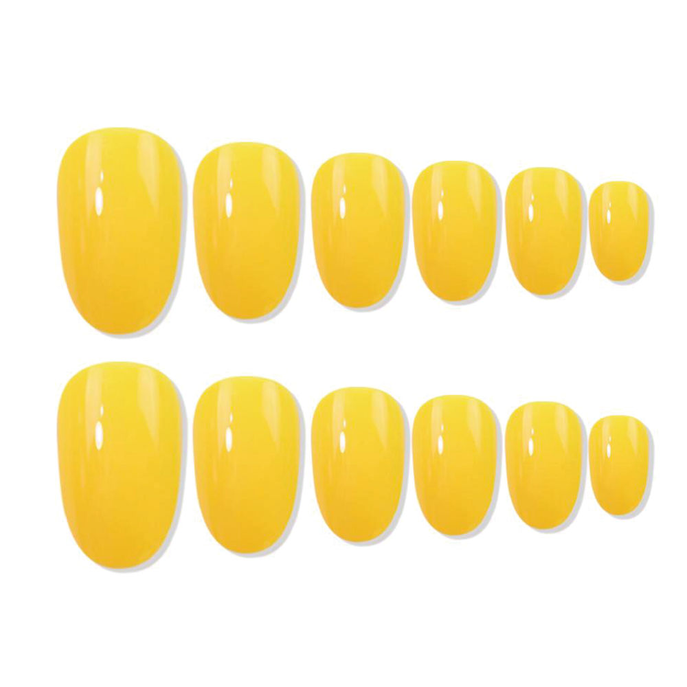 shills professional reusable press on nails oval spn541