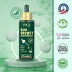 Orgatre Hair Growth Serum Powered with 3% Redensyl, 4% Anagain, 3% Procapil, 1% Capilia Longa and Rosemary Oil - Distacart