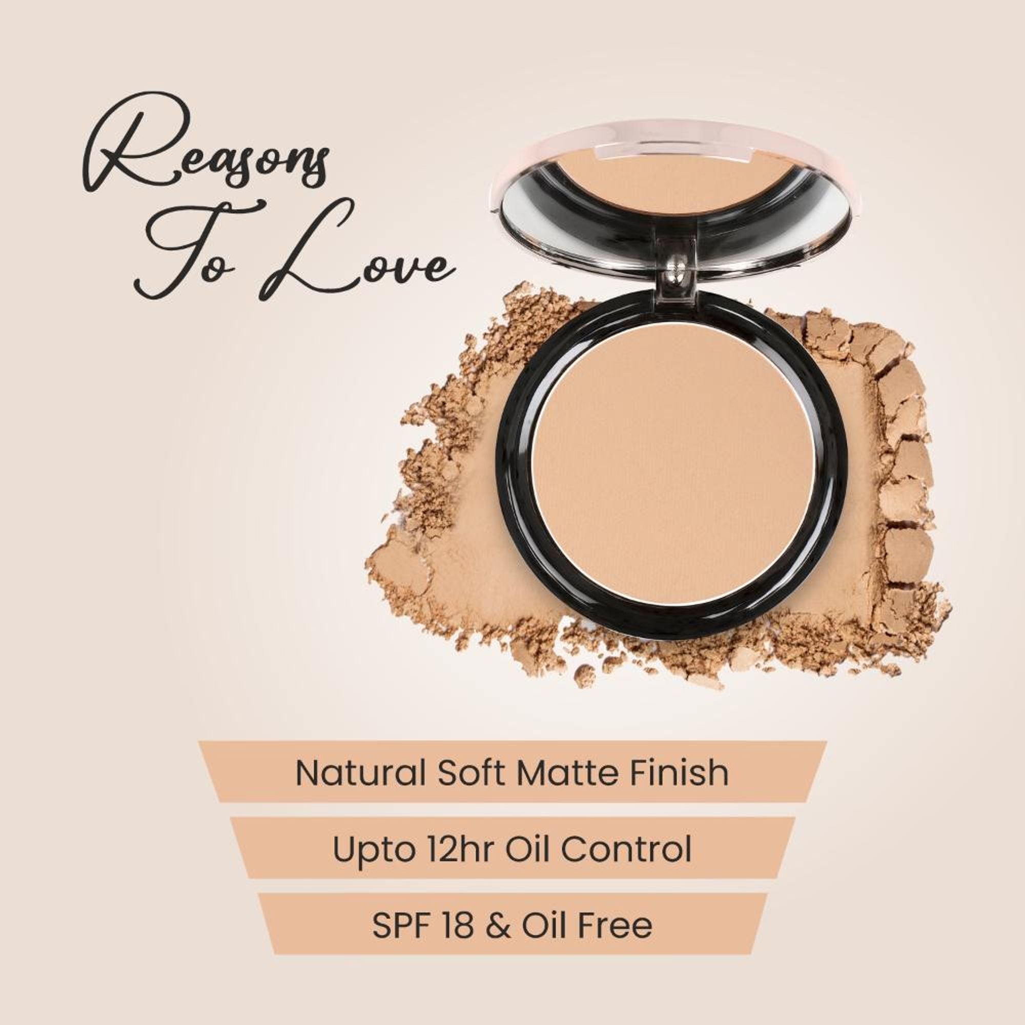 VERYMISS HD Professional Compact Powder - 140 Mellow Caramel