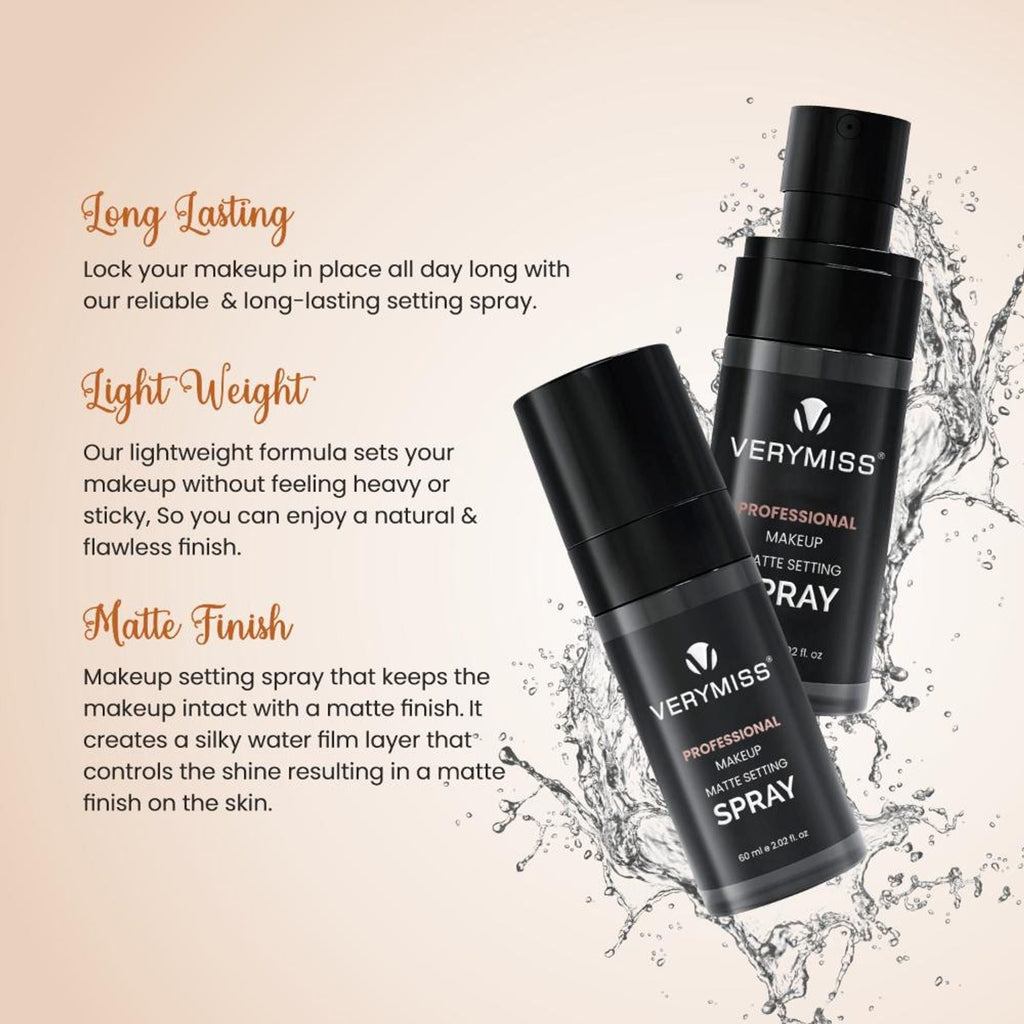VERYMISS Professional Makeup Matte Setting Spray