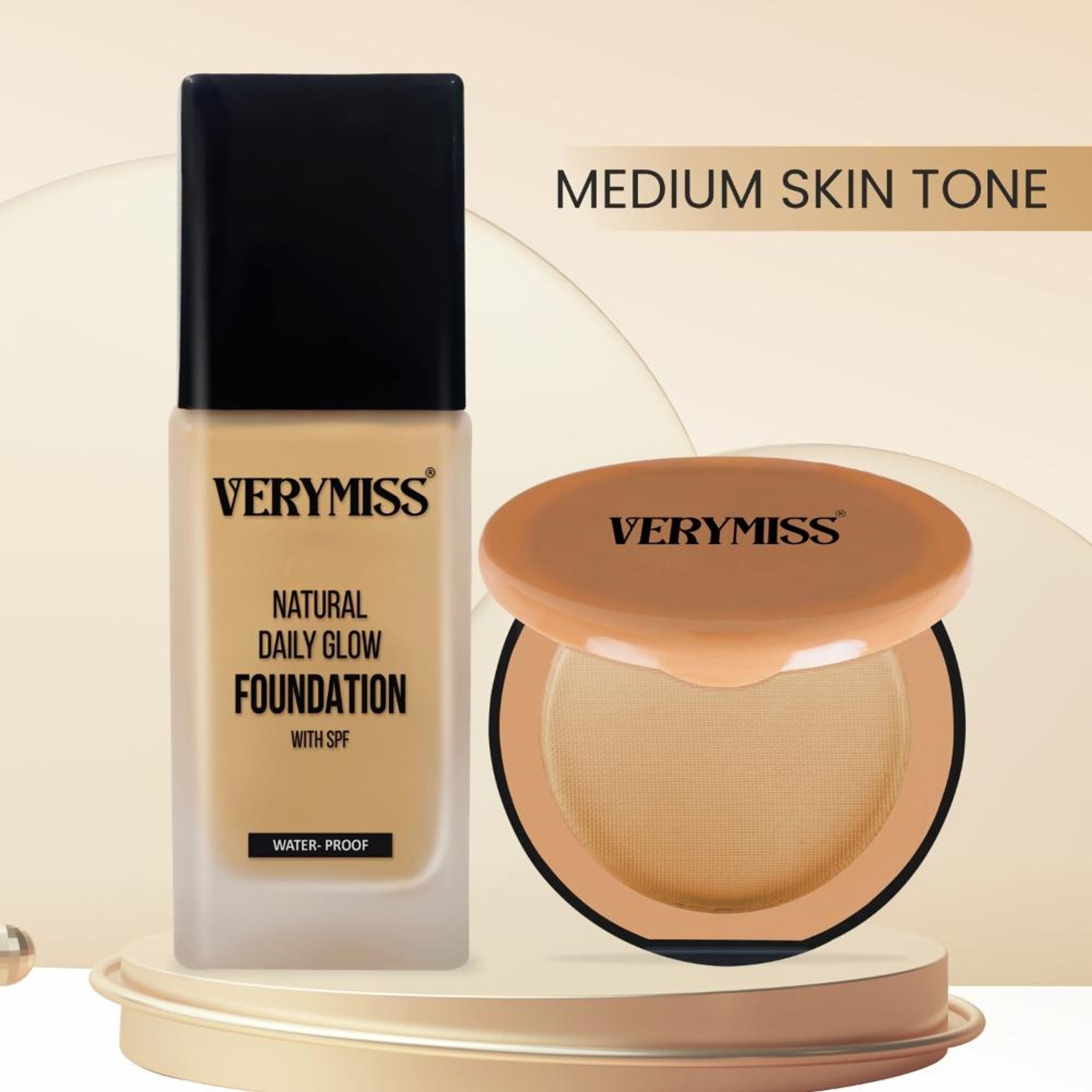 VERYMISS Foundation + Compact Powder - Vmfd06-03, Vmc05-03