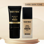 Verymiss Foundation + Oil Free Primer Dark Tone (VMFD06-04, VMPR02)