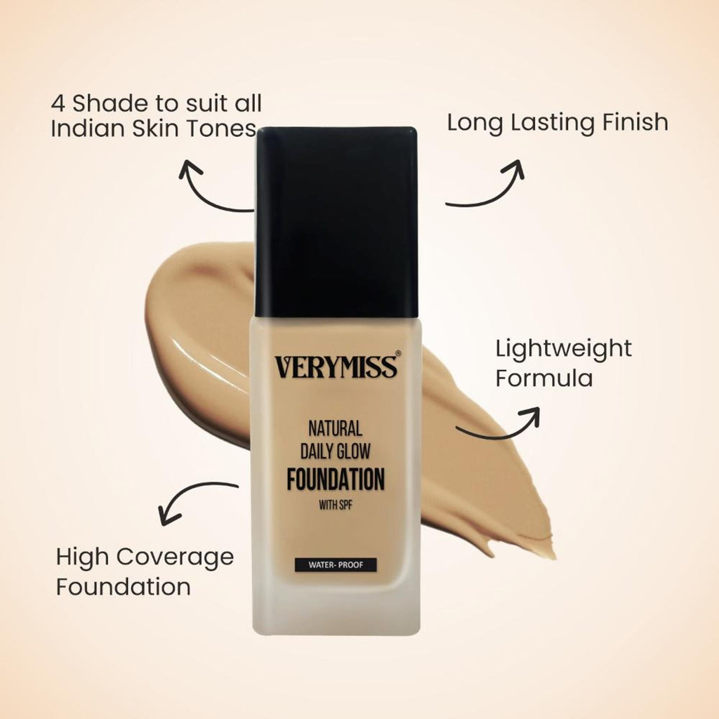 Verymiss Foundation + Oil Free Primer Dark Tone (VMFD06-04, VMPR02)