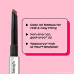 Benefit Cosmetics Goof Proof Eyebrow Pencil - 04Â Warm Deep Brown - Distacart