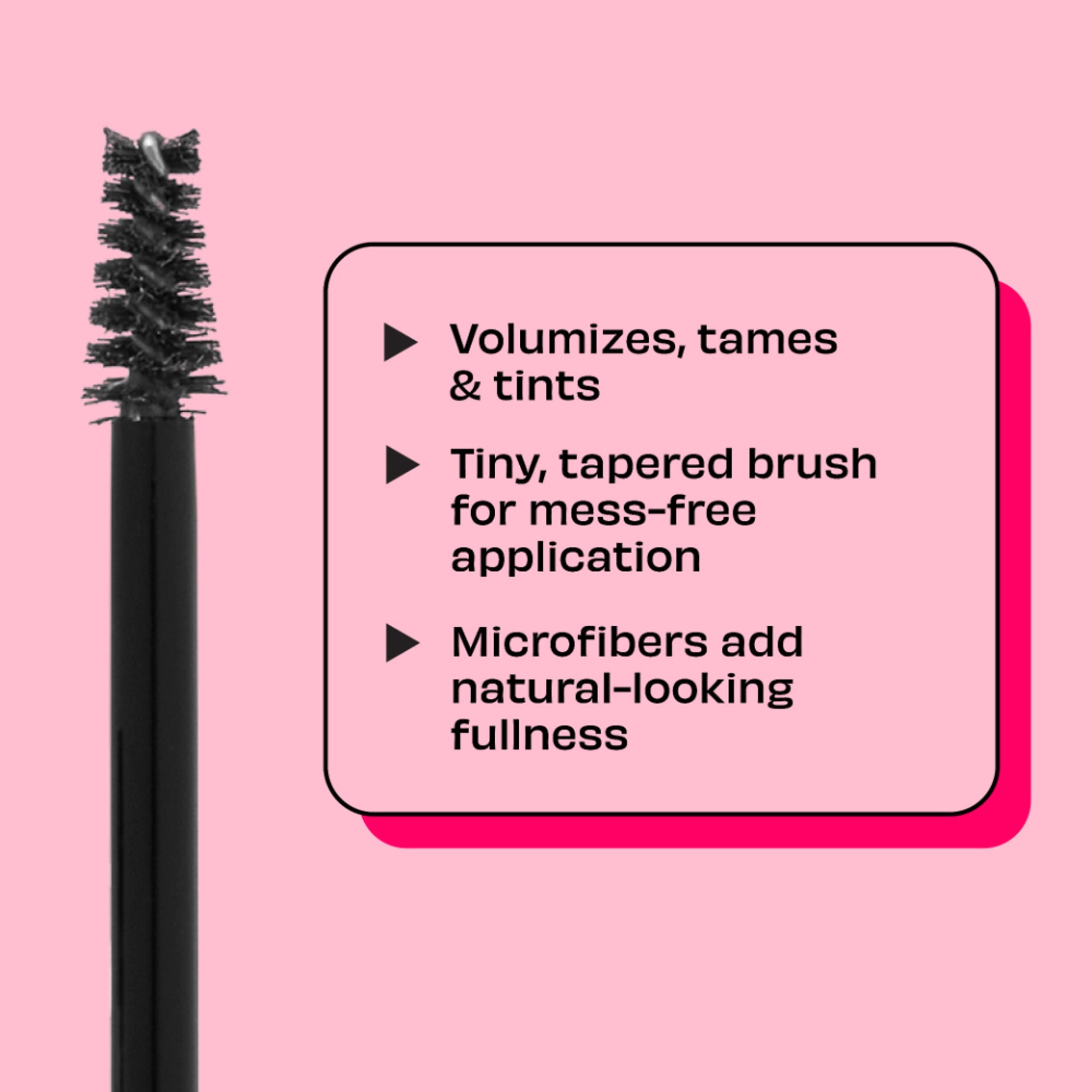 Benefit Cosmetics Gimme Brow+ Brow-Volumizing Fiber Gel Mini - 6 Warm Black-Brown - Distacart