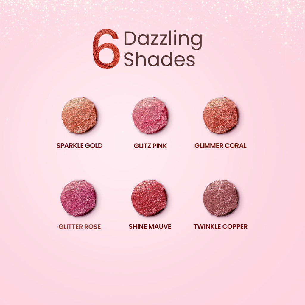 Swiss Beauty More Than Glitter Lipstick - 3 Glimmer Coral
