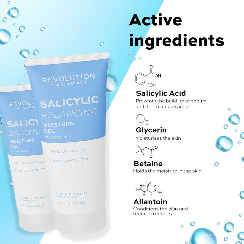 Makeup Revolution Salicylic Balancing Moisture Gel