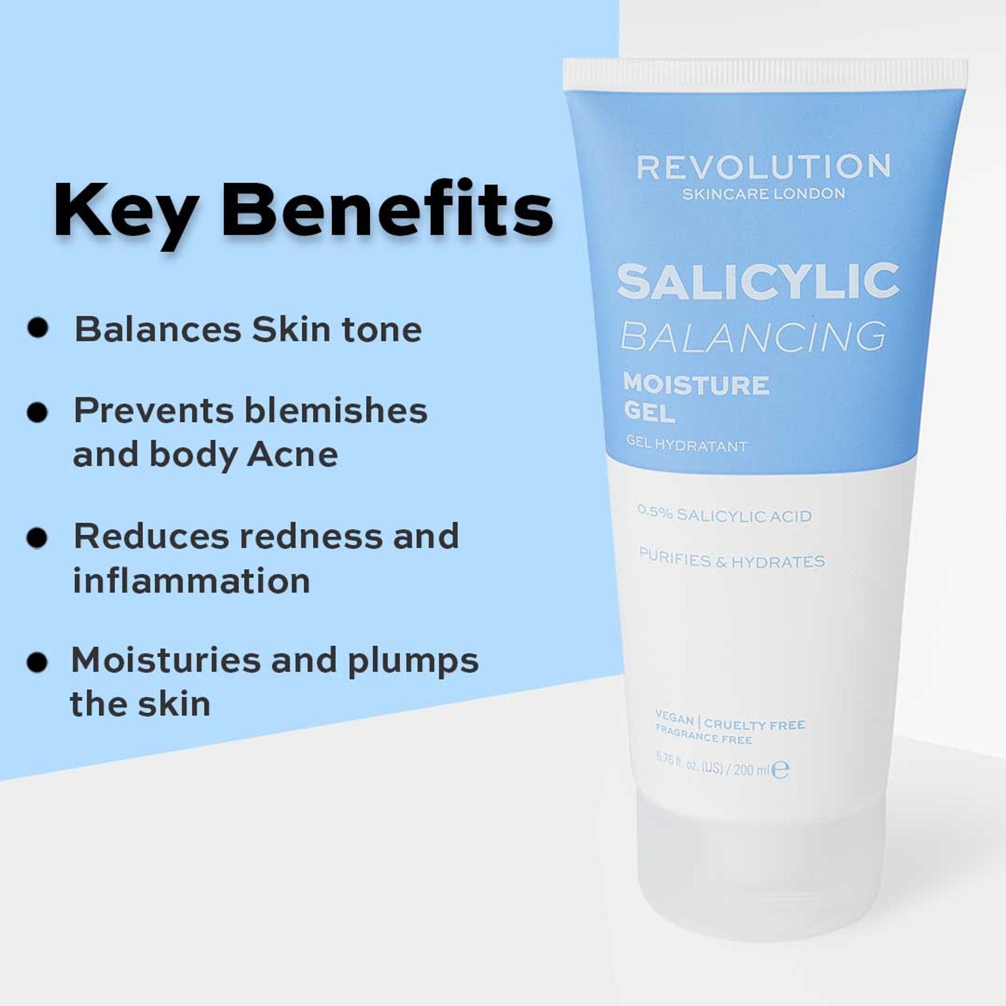 Makeup Revolution Salicylic Balancing Moisture Gel