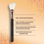 Miss Claire M23 - Angled Contour Brush - Rose Gold