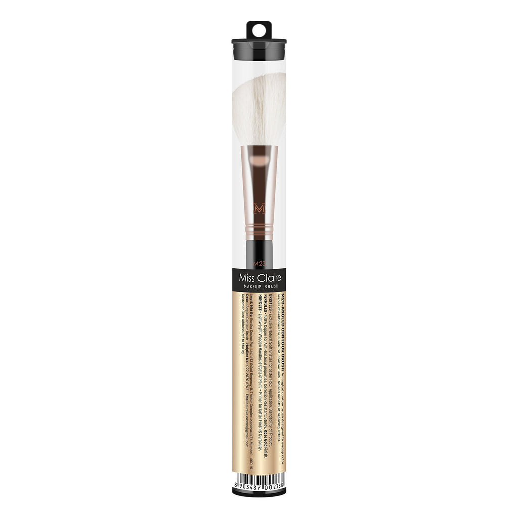 Miss Claire M23 - Angled Contour Brush - Rose Gold