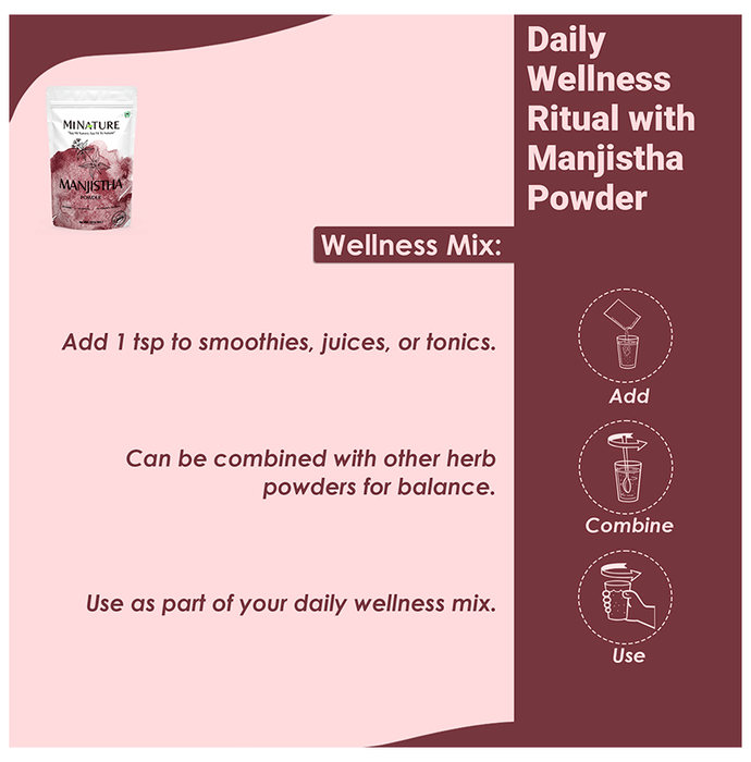 Minature Manjistha Organic Powder