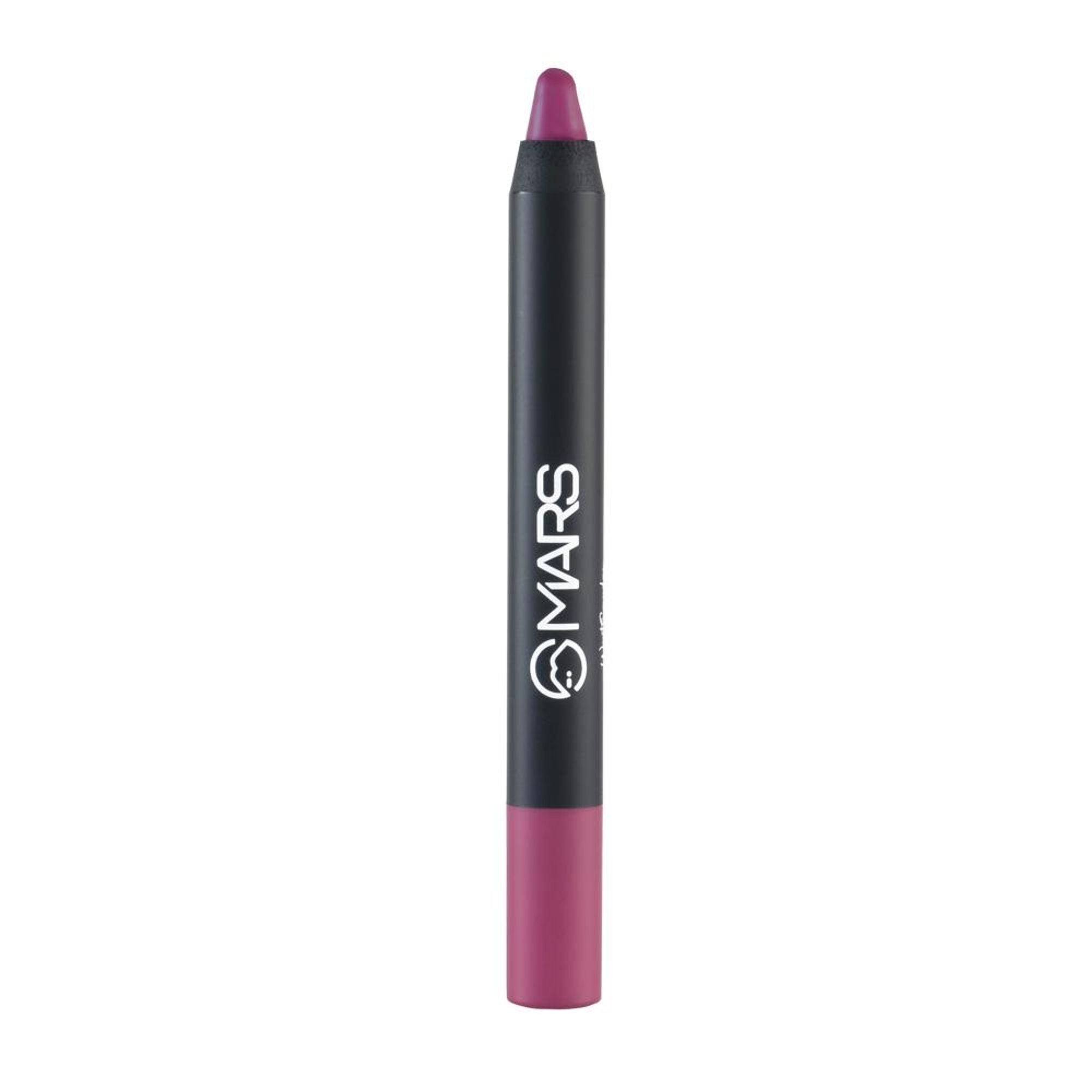 MARS Cosmetics Won't Smudge Won't Budge Lip Crayon - I Am Relentless - Distacart