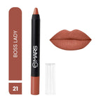 MARS Cosmetics Won't Smudge Won't Budge Lip Crayon - Boss Lady - Distacart