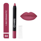 MARS Cosmetics Won't Smudge Won't Budge Lip Crayon - I Am Dramatic - Distacart