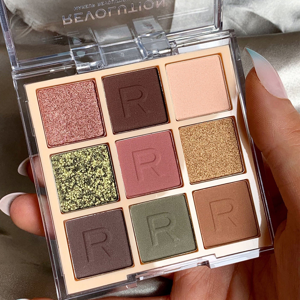 Makeup Revolution Ultimate Desire Shadow Palette - Stripped Khaki
