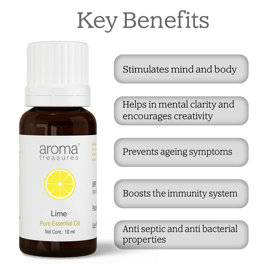 Aroma Treasures Lime Pure Essential Oil