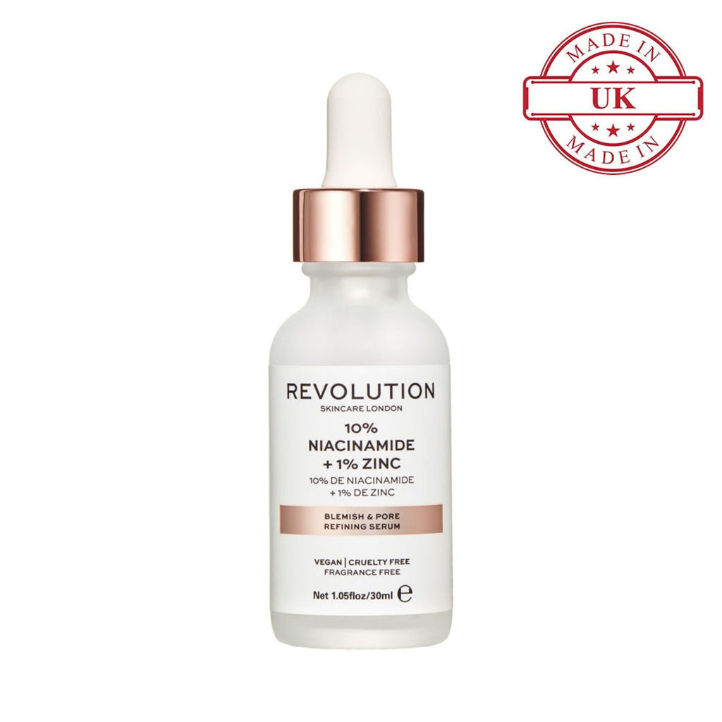 Makeup Revolution Skincare Blemish and Pore Refining Serum - 10% Niacinamide + 1% Zinc