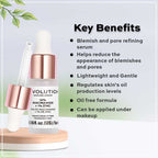 Makeup Revolution Skincare Blemish and Pore Refining Serum - 10% Niacinamide + 1% Zinc - Distacart