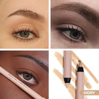 Makeup Revolution Streamline Waterline Eyeliner Pencil-Ultra Creamy Smudge Proof Smokey Looks - Ivory - Distacart