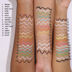 Makeup Revolution Streamline Waterline Eyeliner Pencil-Ultra Creamy Smudge Proof Smokey Looks - Brown - Distacart
