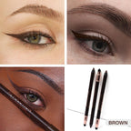 Makeup Revolution Streamline Waterline Eyeliner Pencil-Ultra Creamy Smudge Proof Smokey Looks - Brown - Distacart