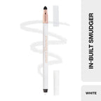 Makeup Revolution Streamline Waterline Eyeliner Pencil-Ultra Creamy Smudge Proof Smokey Looks - White