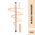 Makeup Revolution Streamline Waterline Eyeliner Pencil-Ultra Creamy Smudge Proof Smokey Looks - Nude
