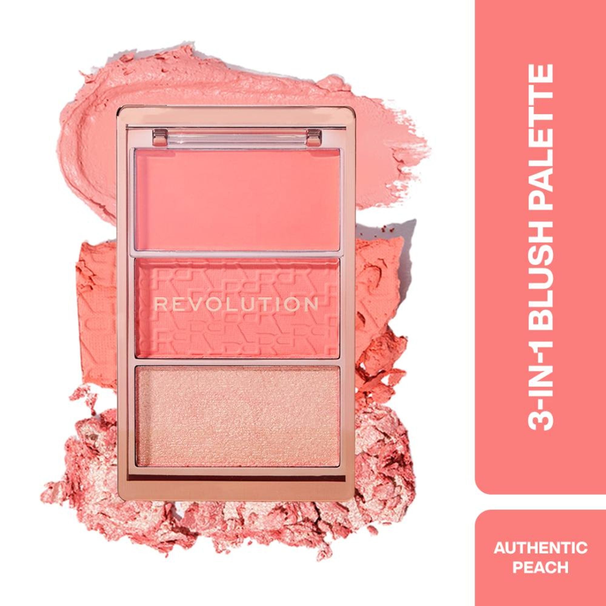 Makeup Revolution Blush Icon Palette - Authentic Peach