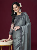 kasee Ethnic Embroidered Sarees - Distacart