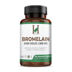 H&C Herbal Bromelain Veg Capsules - Distacart
