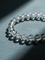NVR White Crystal Beaded Bracelet for Men & Women - Distacart