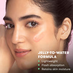 Nykaa Naturals Glow Brightening Niacinamide & Waterlily Face Serum Jelly with Squalane, Non-sticky
