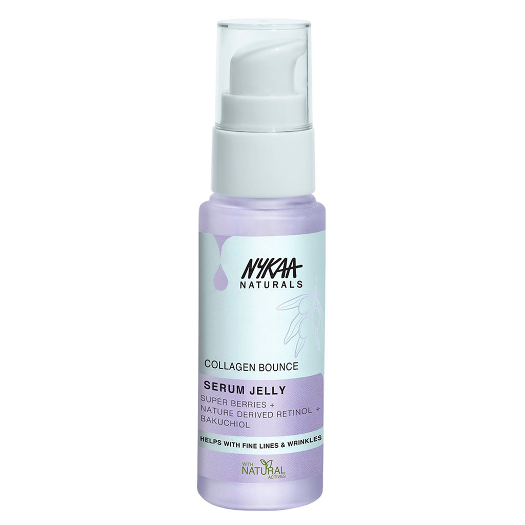 Nykaa Naturals Collagen Boost Serum with Retinol & Superberry for Fine lines and Nourished Skin
