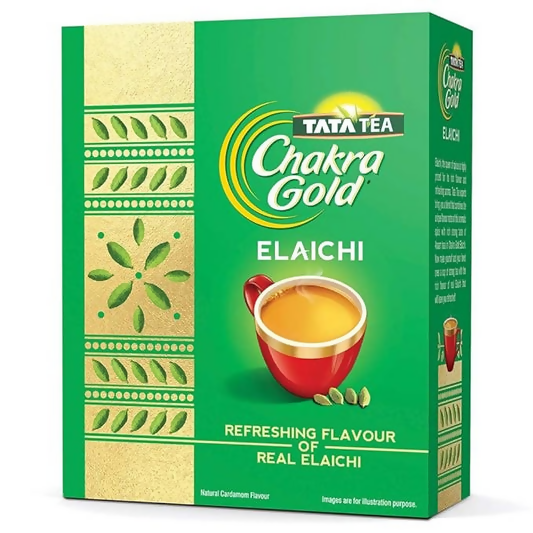 Tata Tea Chakra Gold Elaichi Dust Tea - Distacart