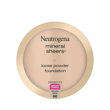 Neutrogena Mineral Sheers Loose Powder Foundation, Natural Beige 60