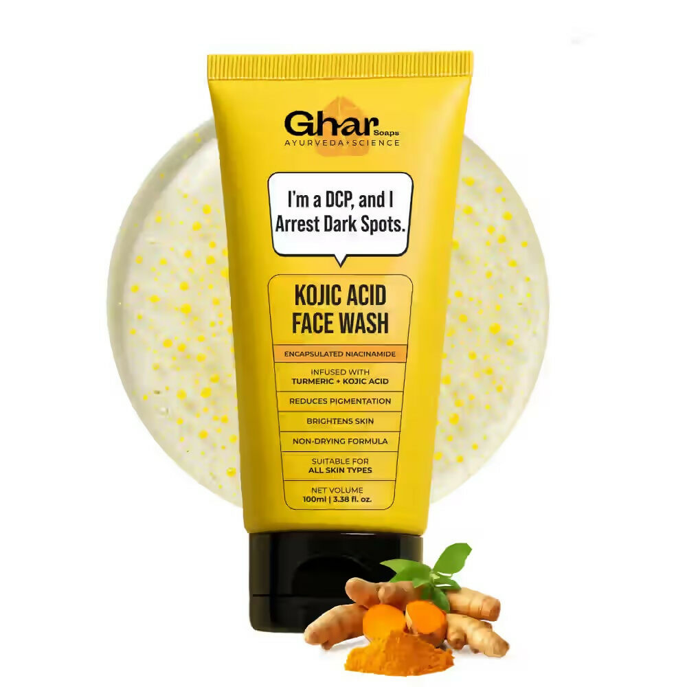 Ghar Soaps Kojic Acid & Turmeric Face Wash
