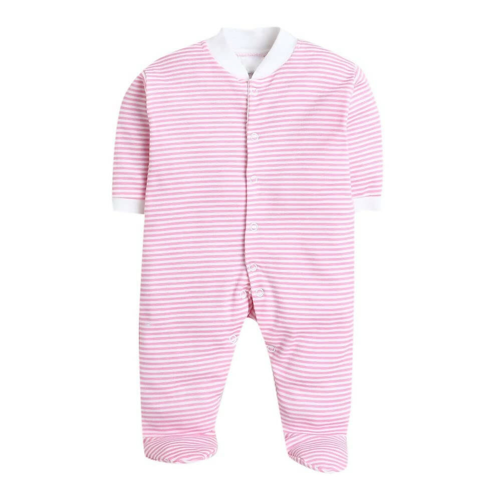 Daddy - G Rompers/Sleepsuits/Jumpsuit /Night Suits for New Born Babies - Pink